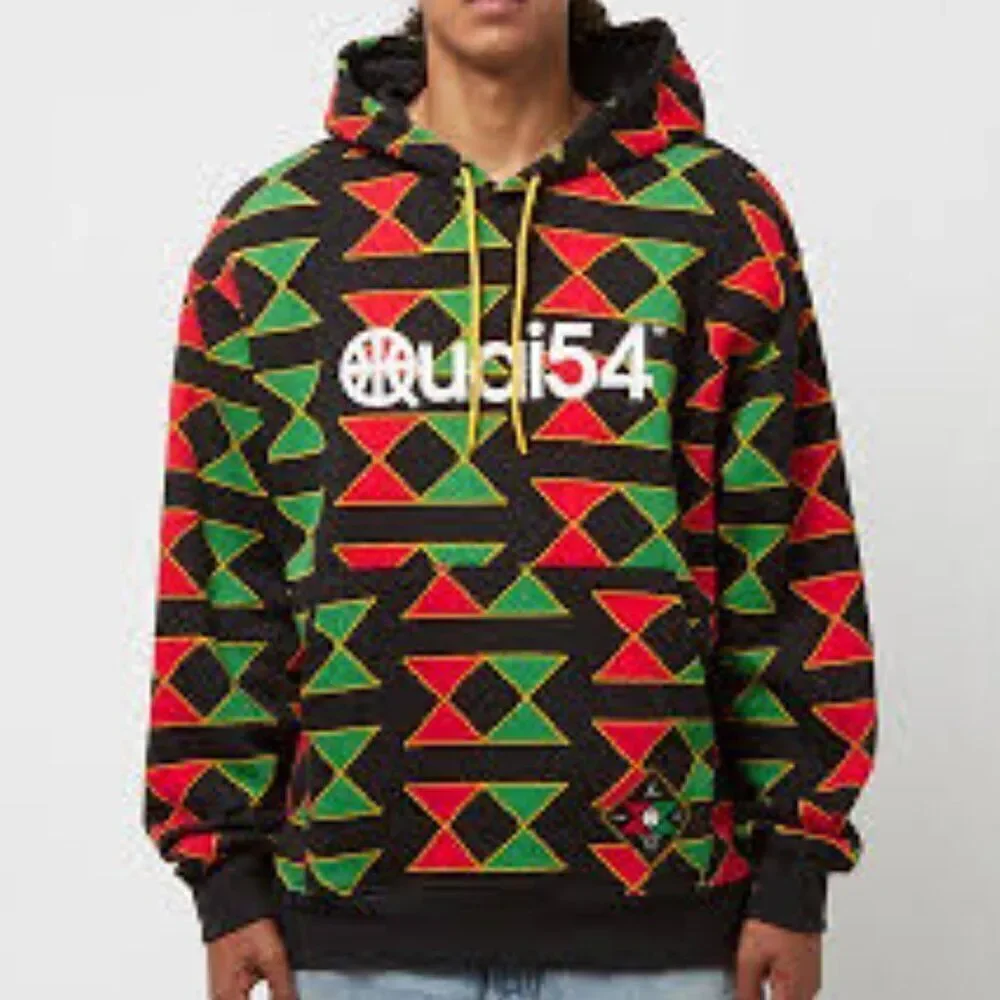 Air Jordan Quai 54 World Streetball Championship Hoodie Mens L Red Green Black